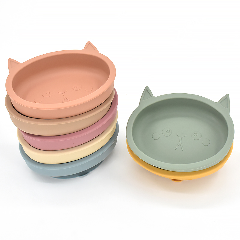 Baby Silicone Feeding Plate Si - огляд і ціна Baby Food Jars With Lids