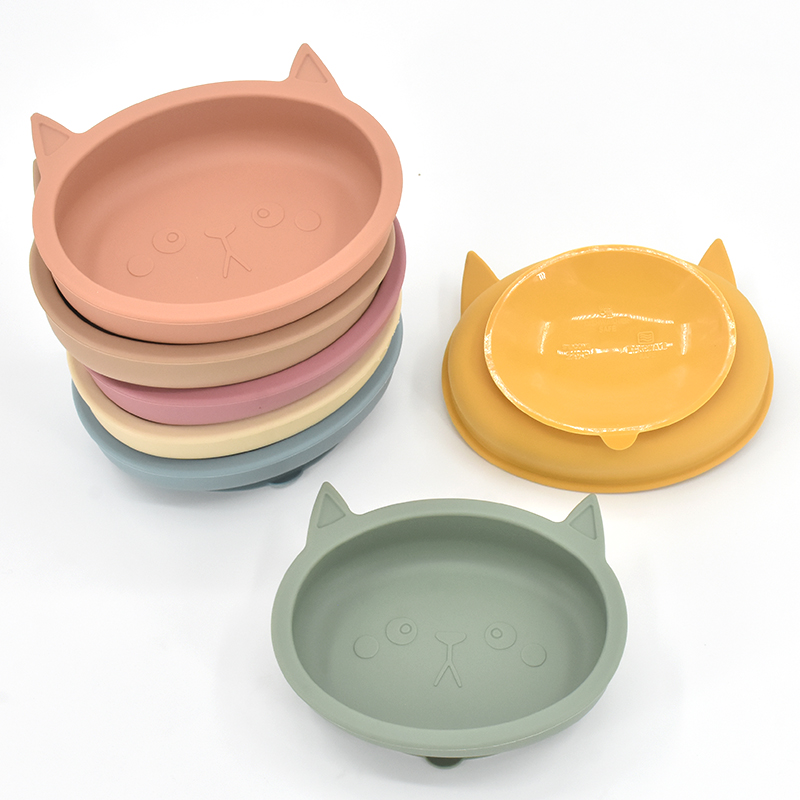 Baby Silicone Feeding Plate Si - огляд і ціна Baby Food Jars With Lids
