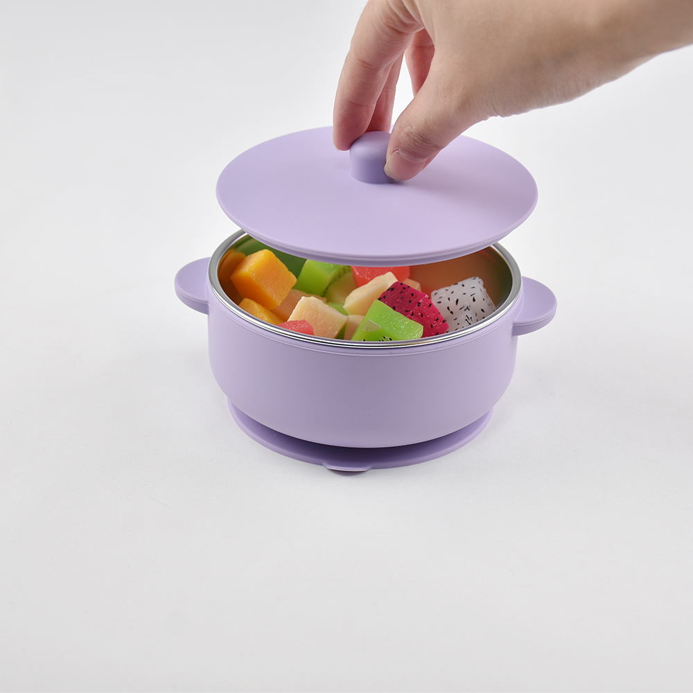 300ml Baby Training Bowl with  - огляд і ціна Baby Food Jars With Lids