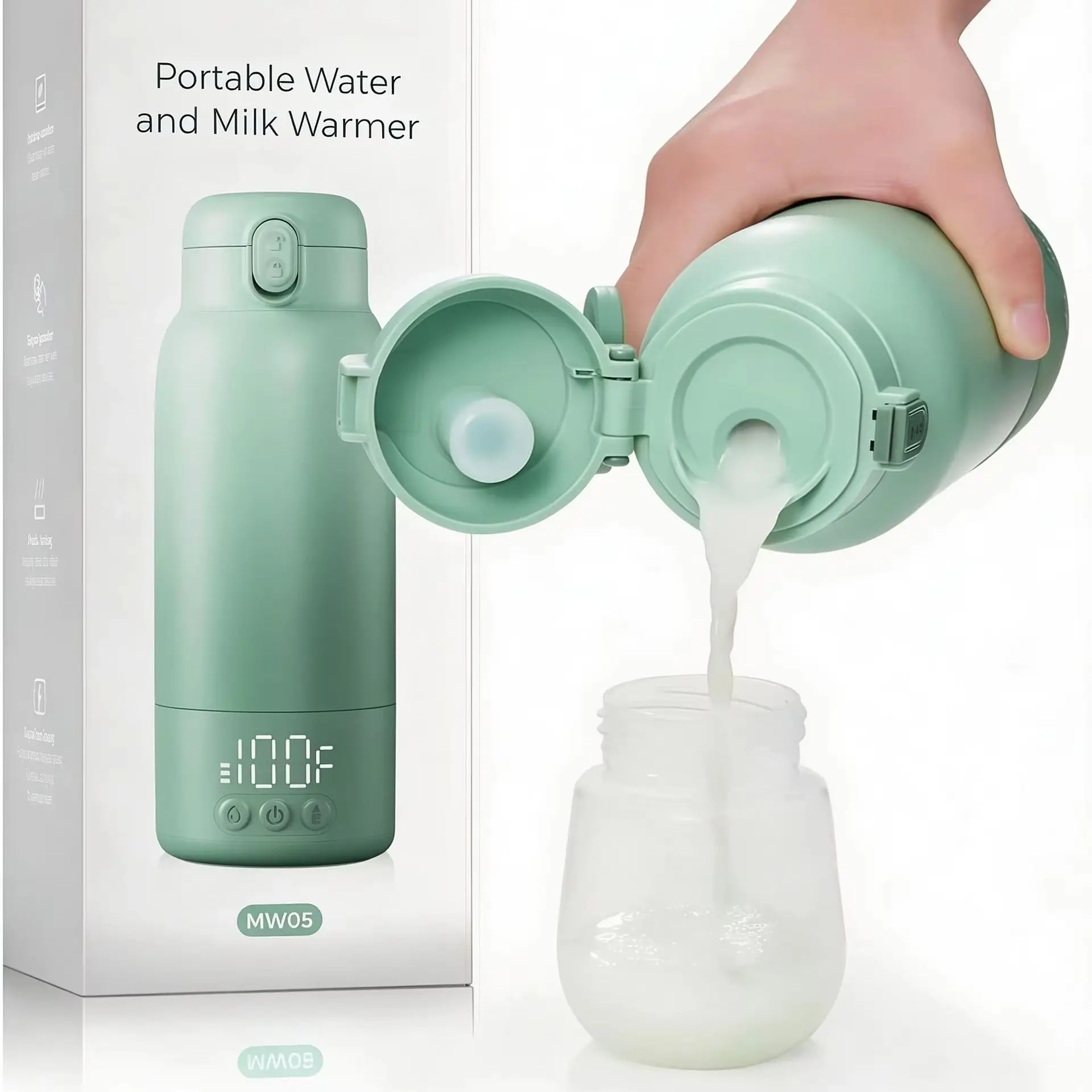 Portable Bottle Warmer for Tra - огляд і ціна Baby Food Warmer