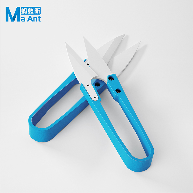 MaAnt Insulated Blue Ceramic U - огляд і ціна Baby Food Scissors