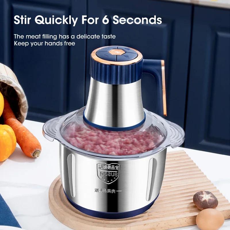 5L Electric Meat Grinders 304  - огляд і ціна Baby Food Vegetables